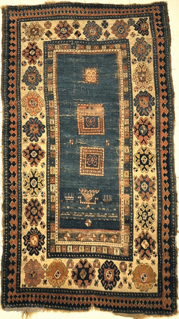Caucasian Talish Rug with Goddess of Anatolia
4' x 6'11"                        