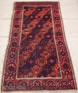 Belutsch, end of 19th century, unusual good condition, 115 x 220 cm                     