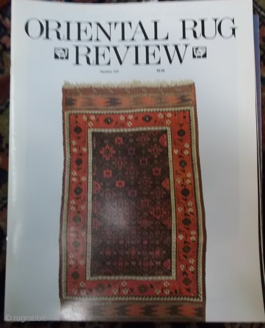 Oriental Rug Review Number 125                            