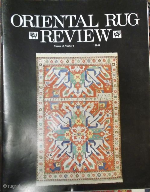 Oriental Rug Review, Volume 15, Nr. 1                          
