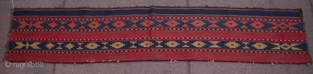 uzbek flatweave, 118 x 23,5 cm                           