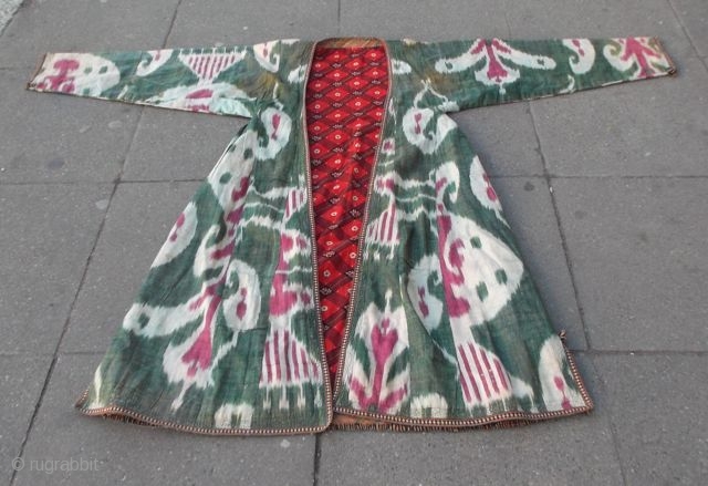 Uzbek Ikat Coat                              