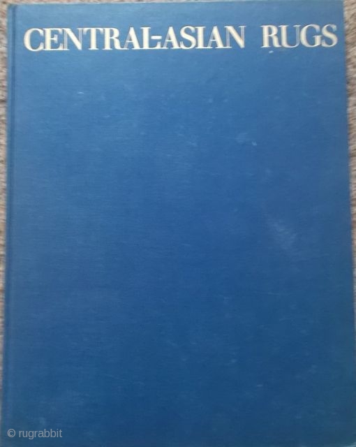 Schürmann: Cenral-Asian Rugs. 1969                             