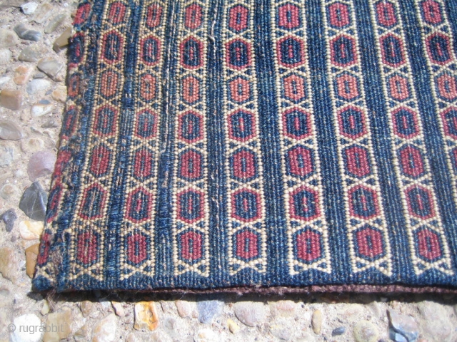 Antique Jijim pillow cover? nice old piece, feels like denim. Looks to be all original.                  
