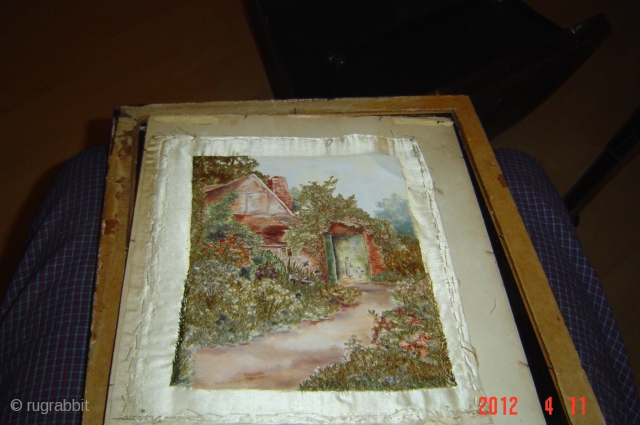 Antique embroidery/needlework
34cmx30cm
pazyryk amsterdam                              