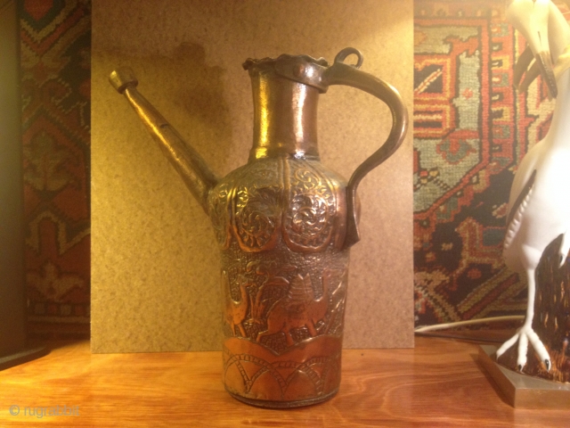 Persian? Ewer/aftabe
32cm H                              