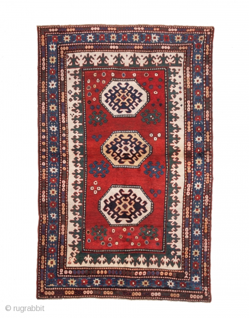 Caucasian Rug 131 x 208 cm / 4'6'' x 6'9''                       