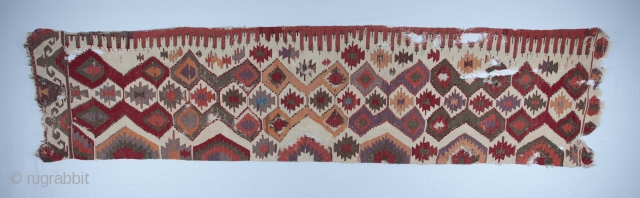 Central Anatolian Kilim 320 x 74 cm                          