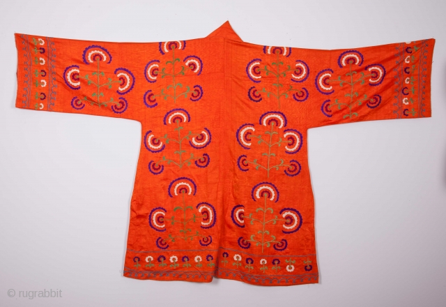 Uzbek Embroidered Shirt Late 19th / early 20th C.                        