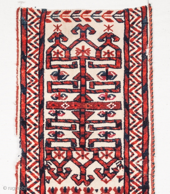 Turkmen Tent Band Fragment 31 x 178 cm / 1'0'' x 5'8''                     