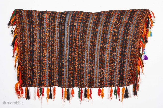 Siwa Wedding Shawl from Egypt
79 x 128 cm / 31 x 50 inches
                    