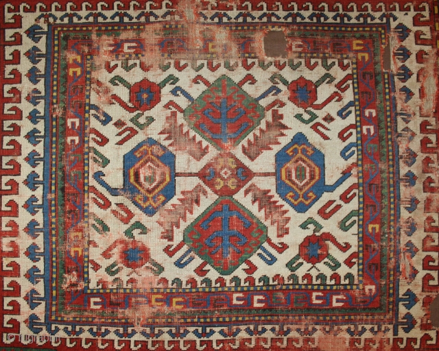 early big caucasian rug, 264x154cm                            