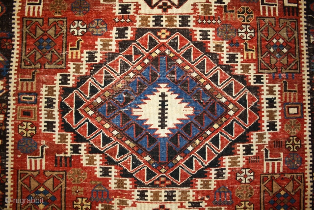 very rare Shirvan with Kilim design,end 19th century, size: 200x130cm                       