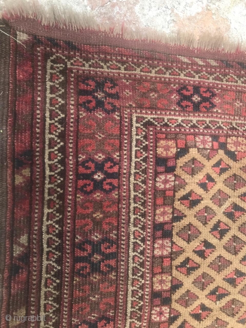 Turkmen-Teke ?, antiquary 110 X 210 cm.                          