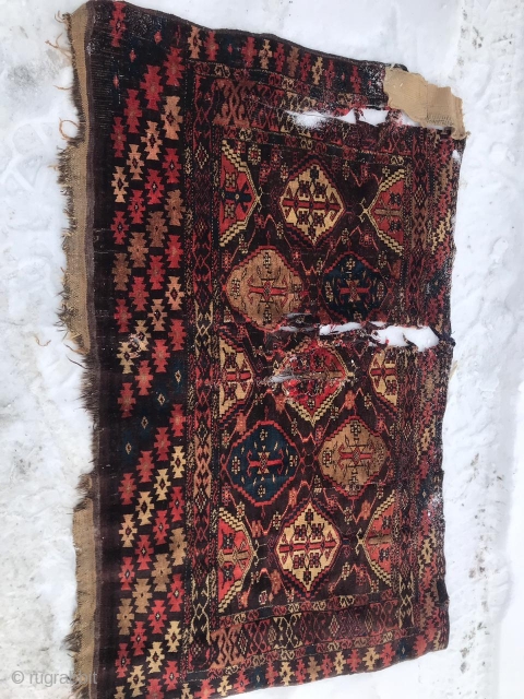 19th century Choodor chuval 4'1"x2'9"/125x84cm                            