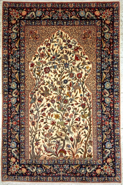 esfhan old wool and silk 

157 by 103 cm
                        