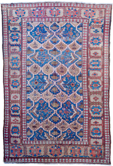 Antique Bakhshayesh carpets 490x347cm Late 19th Century. Good condition, some repiling and repairs done expertly

More info: https://sharafiandco.com/product/antique-bakhshyayesh-carpet-490x347cm/

                