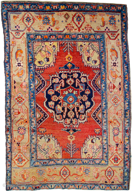 Antique Meshkin Rug 193x133cm, 2nd half of 19th Century
More info: https://sharafiandco.com/product/antique-meshkin-rug-193x133cm/