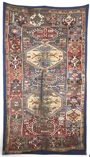 East Anatolian rug , Reshwan Kurd circa 1870                         