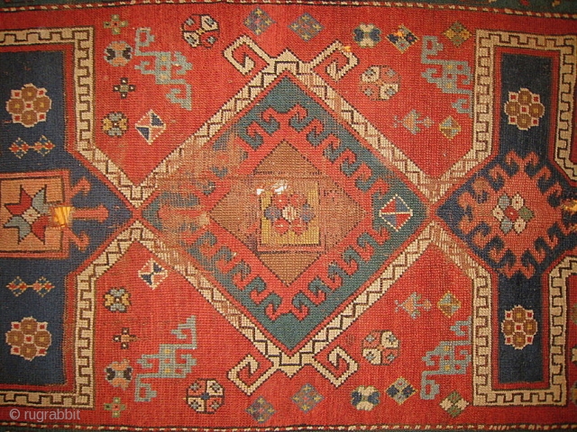 A Small Sized Kazak type rug                           