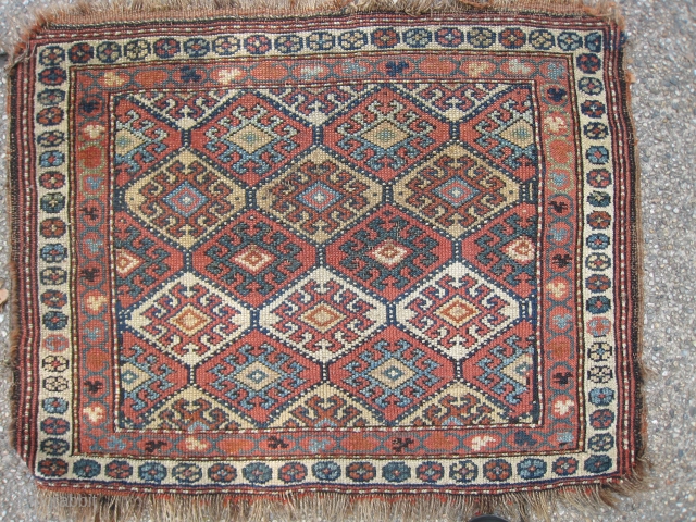 A Kurd Bagface of some sort with kilim refs                        