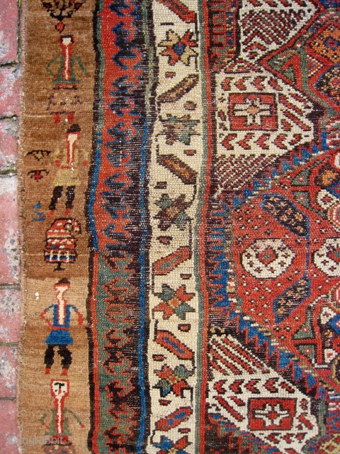 Folky serab type somewhat long rug ( wayne, have your people call my people)                   