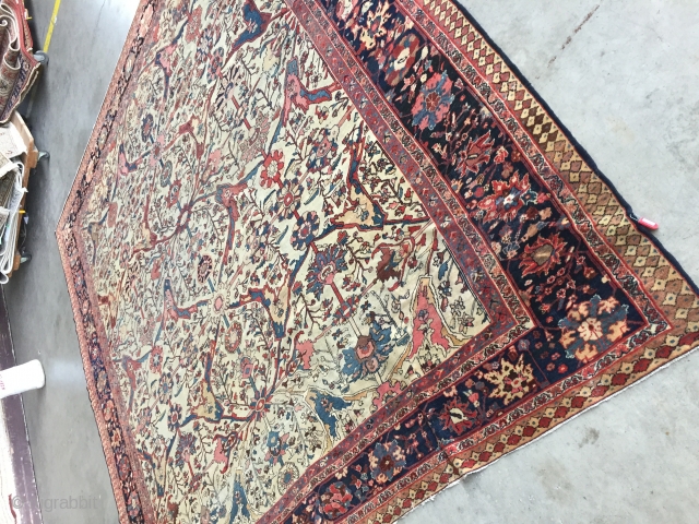 Persian Antique Sarouk Malayer                             