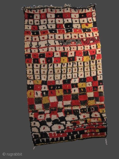 Boujaâd Moroccan rug..3rd quarter 2Oth..245 X 135 cm..                         