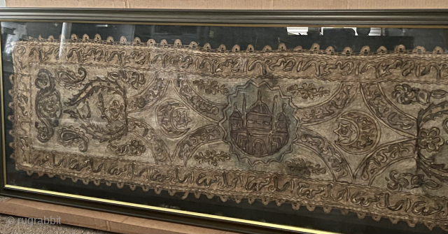 Beautiful 19th century 6’x2’ Ottoman embroidered rug and 34”x18” Bochas. Items have been expertly framed.

Asking $275. Local pick up will be necessary if buyer wants them in the frames. I can remove  ...