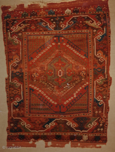 This Karapinar rug was last seen in 1999 at ICOC Milano in a dealer's booth. I ask for anyone who has seen the rug after that time, or who knows it’s current  ...