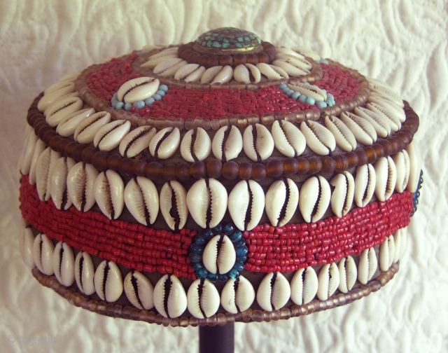This hat was brought back from Tibet by a nurse who was in Tibet as part of a medical relief team sometime in the 80's. Hat appears to have not been worn  ...