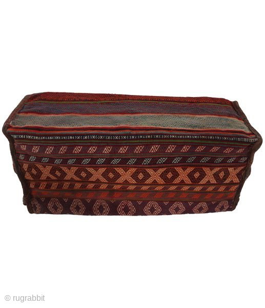 Mafrash - Bedding Bag Persian Woven

Size: 104x39x40 cm
Thickness: Medium (5-10mm)
Oldness: 60-80 (Semi-Antique)
Pile - Warp: Wool on Cotton

carpetu2@gmail.com                