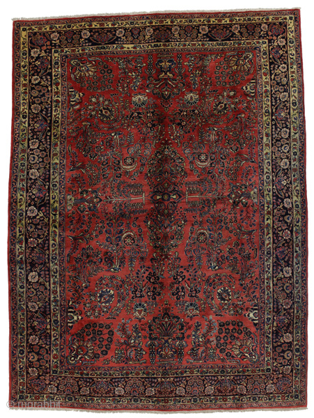 Sarouk - Antique Persian Carpet

Size: 350x265 cm
Thickness: Medium (5-10mm)
Oldness: 120+ (Antique)
Pile - Warp: Wool on Cotton
Node Density: about 250,000 knots per m²

carpetu2@gmail.com           