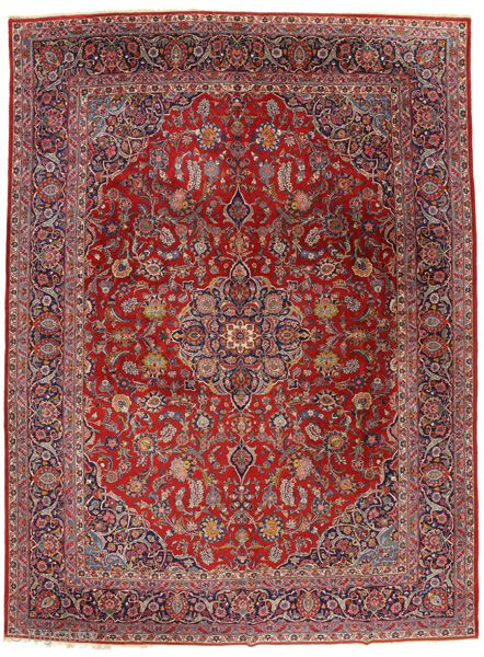 Kashan - Antique Persian Carpet

Size: 363x275 cm
Thickness: Medium (5-10mm)
Oldness: 80-100 (Antique)
Pile - Warp: Wool on Cotton
Node Density: about 300,000 knots per m²
mail: carpetu2@gmail.com          