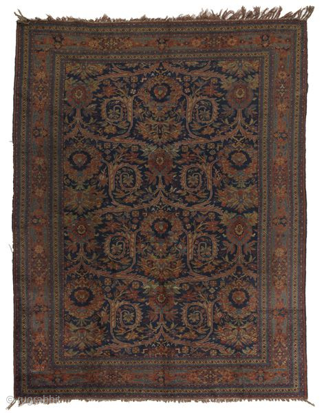 Bijar - Antique Persian Carpet

Size: 330x255 cm
Thickness: Medium (5-10mm)
Oldness: 80-100 (Antique)
Pile - Warp: Wool on Cotton
Node Density: about 100,000 knots per m²

mail:carpetu2@gmail.com
           