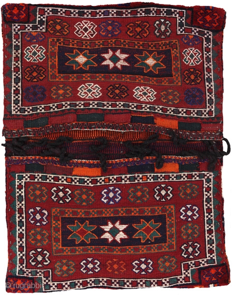 Bakhtiari Saddle Bag 20th century Perfect Condition  More info: info@carpetu2.com                      