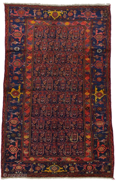 Antique Bijar Oriental Carpet. circa 1920. More info https://www.carpetu2.com                        