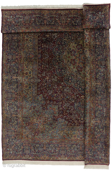 Kerman - Antique Persian Carpet 
Over 120+ years old 
472x366cm 
https://www.carpetu2.com/                      