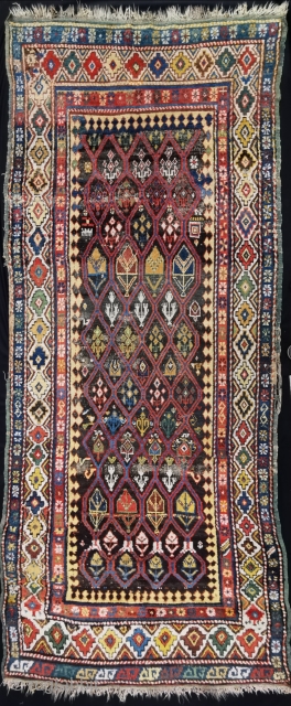 North East Caucasian carpet in as found condition
330 x 142 cm                      