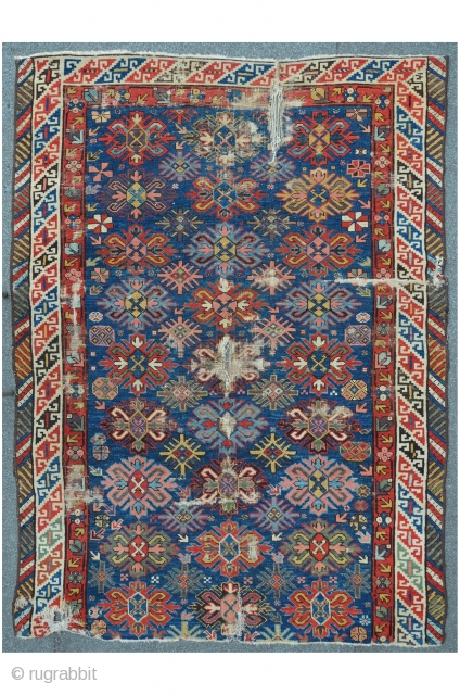 East Caucasian Carpet Fragment, 175 x 130 cm                         