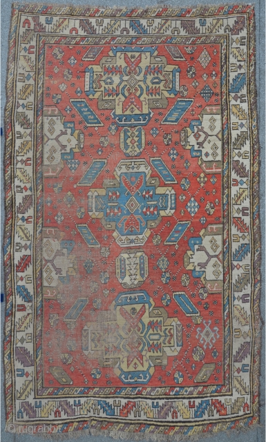 East Caucasian carpet, probably Derbent / Daghestan with kind of Alphan Kuba influenced design,19th c. 268 x 152 cm              