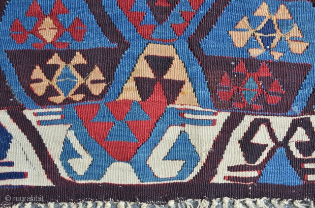 Anatolian Kilim fragment, 87 x 67 cm                          