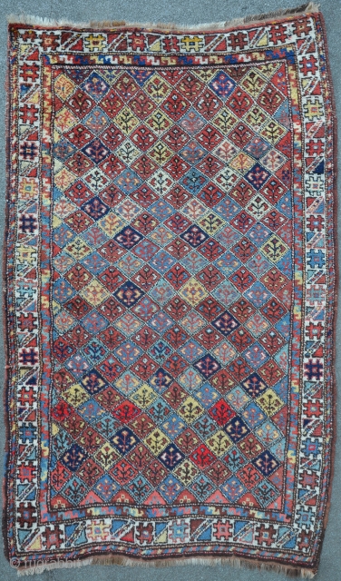 Persian Kurdish rug, 199 x 114 cm, possibly a Quchan?                       