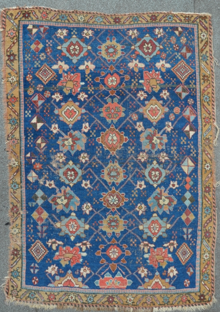 North West Persian / Kurdish carpet, 186 x 111 cm, 19th.C.                      