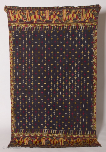 Antique Phulkari. 82 x 50 inches − In Very Good Condition. Private Collection.                    