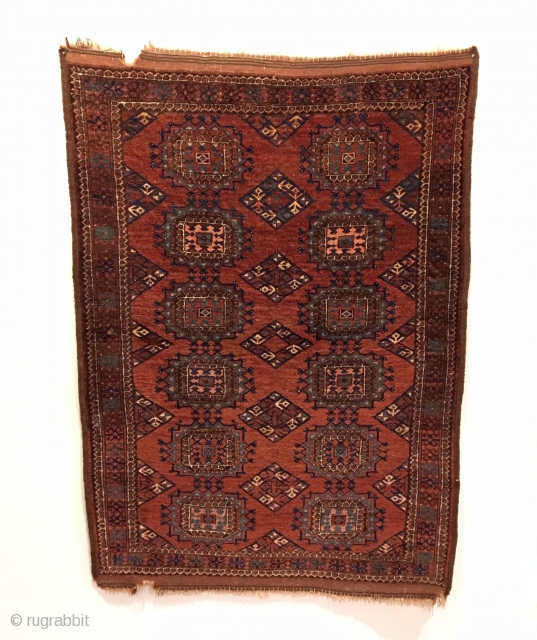 Kizil Ayak Rug.  Circa Antique.   7 colors.  Condition: very good.  56 x 40in.  Delicately hand washed.           