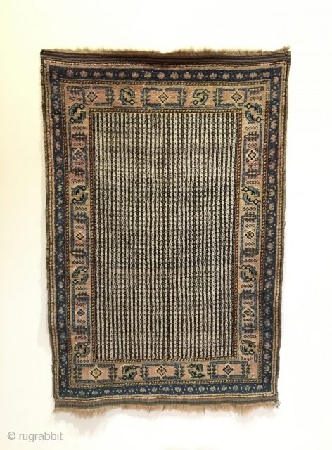 Qashqai Rug.  Circa Antique.  6 colors.  57 x 37.5.  Excellent condition, full pile. Clean and hand washed.            
