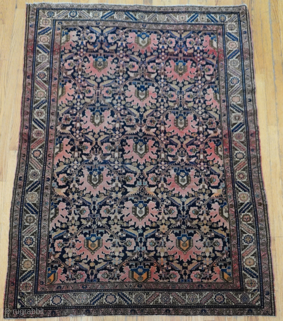 19th Century Persian Seneh Rug, 4'7" x 6'7"ft.