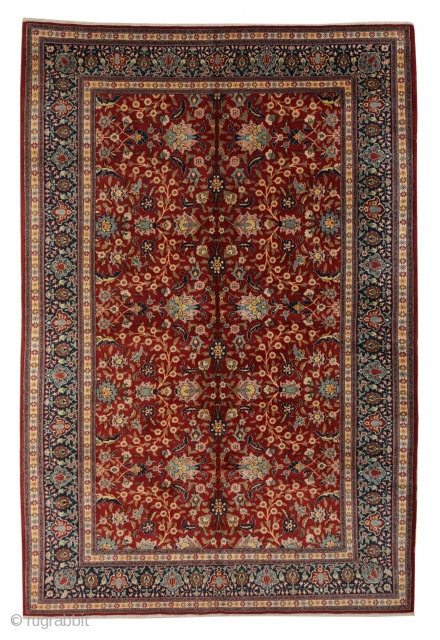 This Special Handwoven Rug' origin is Kayseri. Kayseri is a city in central Anatolia in Turkey. Kayseri Carpets are very famous and valuable. Kayseri Rugs have special knotting and patterns. This Kayseri  ...