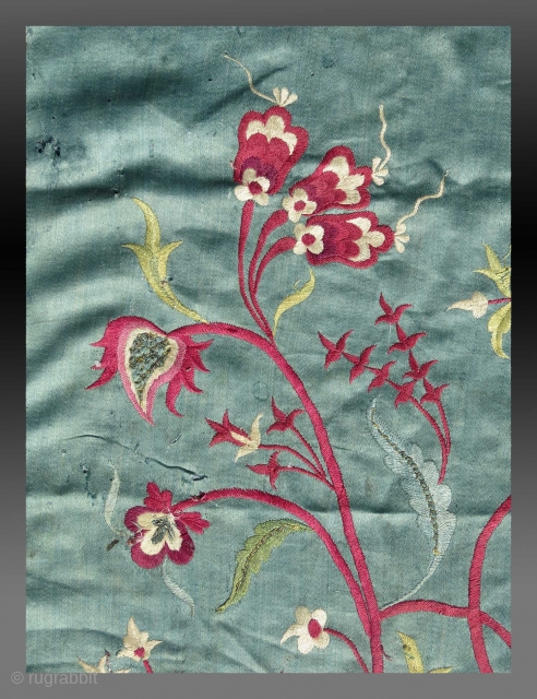 Silk Embroidered Textile, India, circa 1830-40, 29" x 54"


silk embroidery, Indian probably made for the Portuguese market, ie. circa 1st half of the 19th century

SOLD - Please email me directly  as  ...